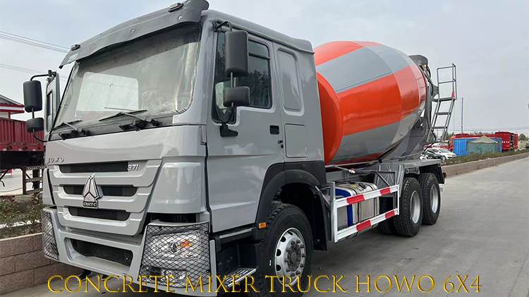 Sinotruk Howo 371 Used Concrete Mixer Truck Howo 6*4 Price in Guinea