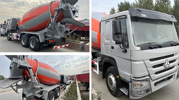 Sinotruk Howo 371 Used Concrete Mixer Truck Howo 6*4 Price in Guinea