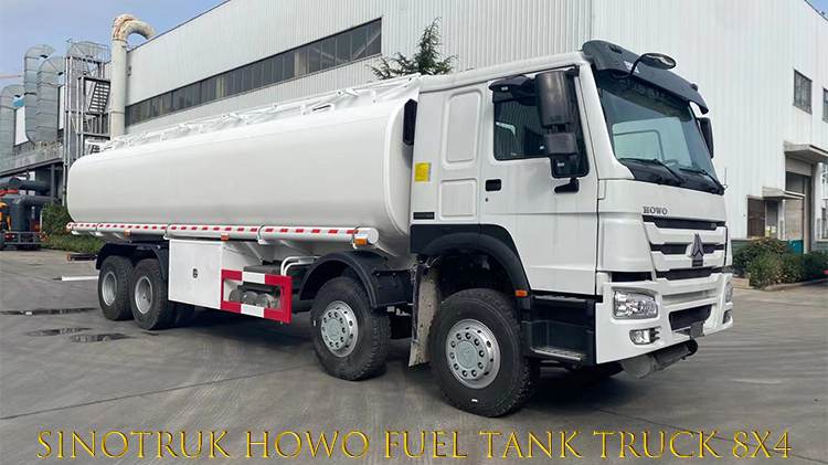 Sinotruk Howo Fuel Tank Truck 8x4 Price in Algeria