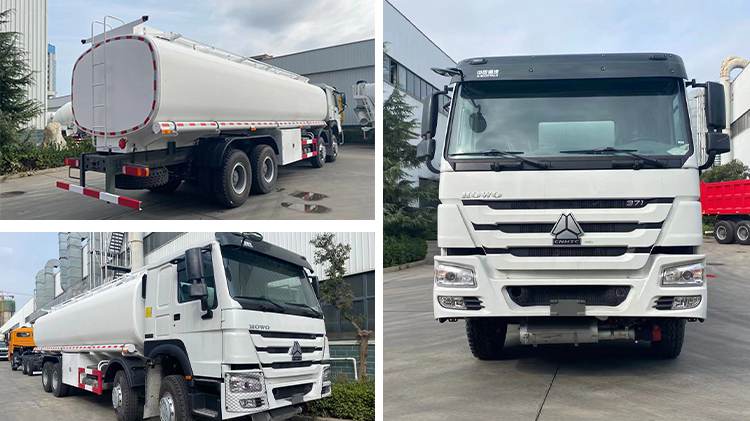 Sinotruk Howo Fuel Tank Truck 8x4 Price in Algeria