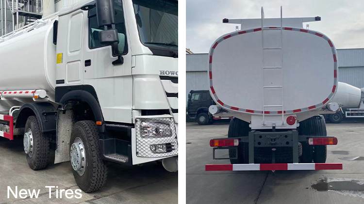 Sinotruk Howo Fuel Tank Truck 8x4 Price in Algeria