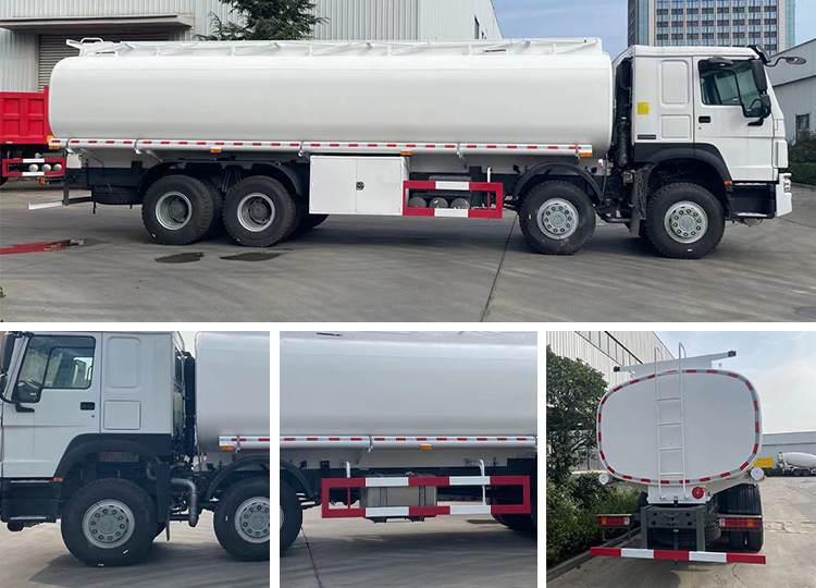 Sinotruk Howo Fuel Tank Truck 8x4 Price in Algeria