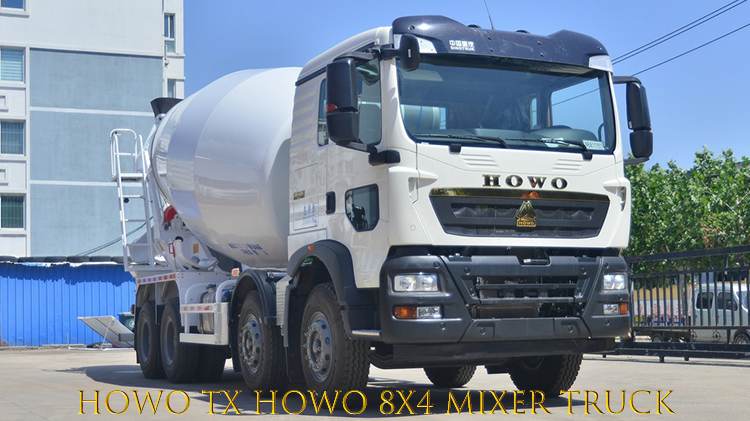 Sinotruk Howo TX Howo 8x4 Mixer Truck Concrete for Sale in Ghana