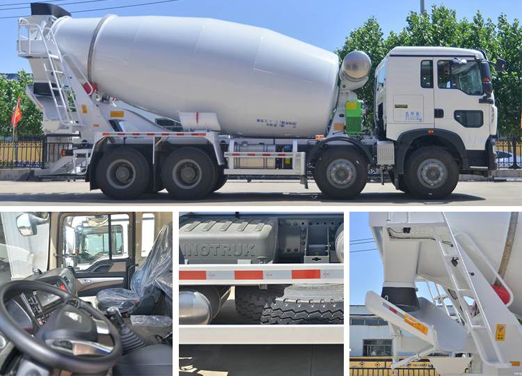 Sinotruk Howo TX Howo 8x4 Mixer Truck Concrete for Sale in Ghana