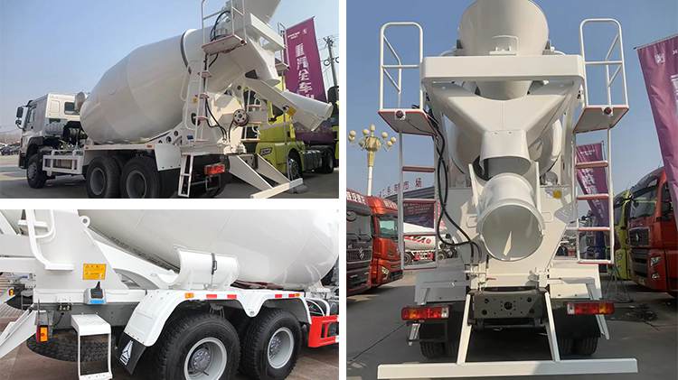 Used Sinotruk Howo 6x4 Concrete Mixer Truck for Sale in Tanzania