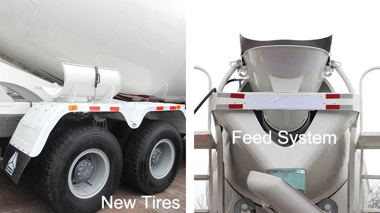 Used Sinotruk Howo 6x4 Concrete Mixer Truck for Sale in Tanzania
