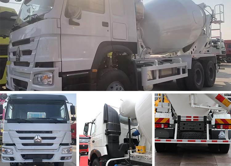 Used Sinotruk Howo 6x4 Concrete Mixer Truck for Sale in Tanzania