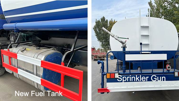Used Howo Water Tanker 25000 Liters Water Tank Truck 6x4 for Sale in Liberia