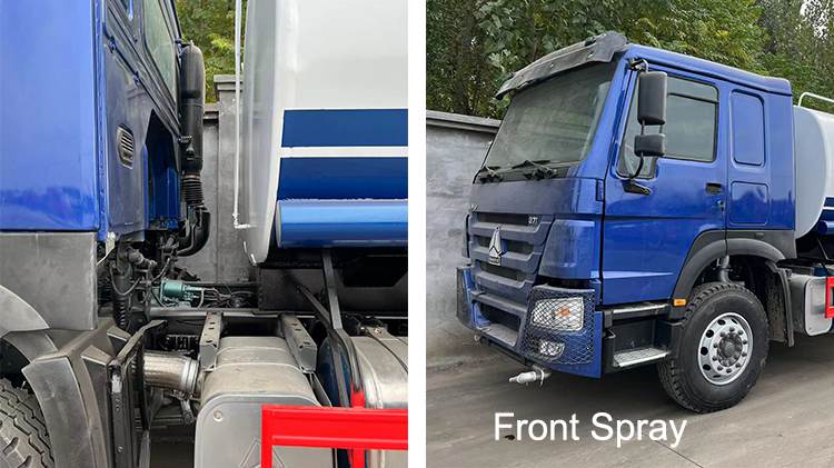 Used Howo Water Tanker 25000 Liters Water Tank Truck 6x4 for Sale in Liberia