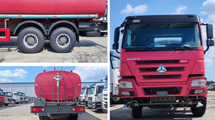 Used Water Trucks Sinotruk Howo Water Sprinkler Truck 6x4 Price in Djibouti