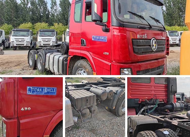 X3000 Shacman Truck Used Shacman Tractor Truck Head for Sale in Guinea