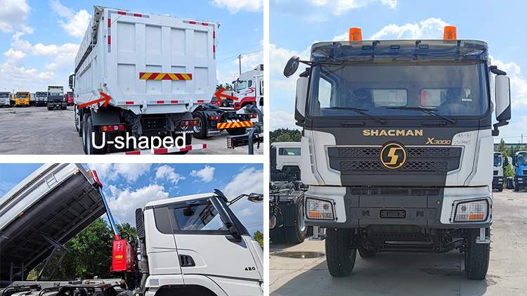 China Truck Shacman Used Tipper Trucks 8x4 Price in Tanzania