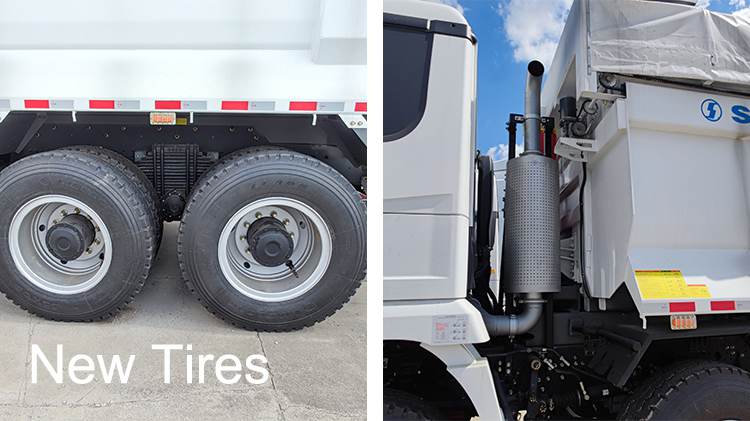 China Truck Shacman Used Tipper Trucks 8x4 Price in Tanzania