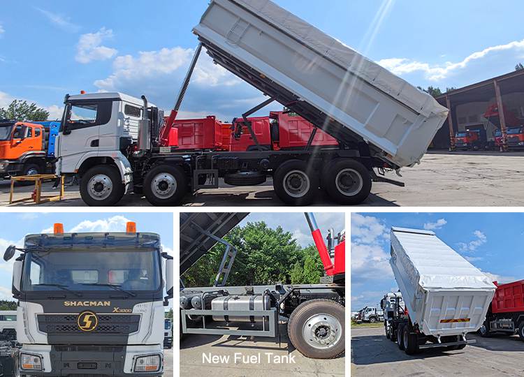 China Truck Shacman Used Tipper Trucks 8x4 Price in Tanzania