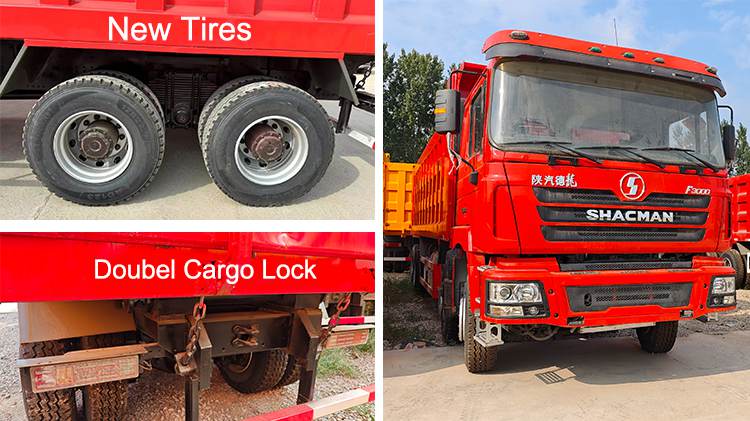 Used Shacman Dump Truck F3000 12 Wheeler for Sale in Angola