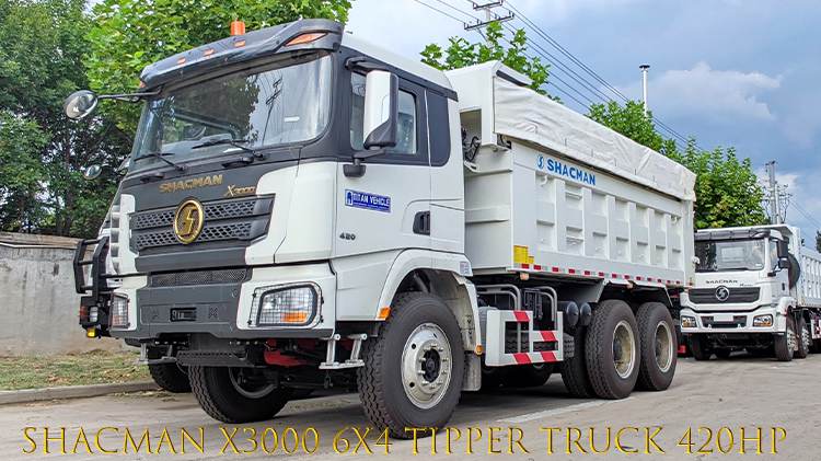 X3000 Shacman Truck 6x4 Used Tipper Truck for Sale in Ghana