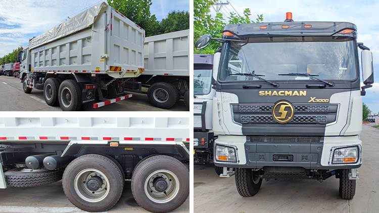 X3000 Shacman Truck 6x4 Used Tipper Truck for Sale in Ghana