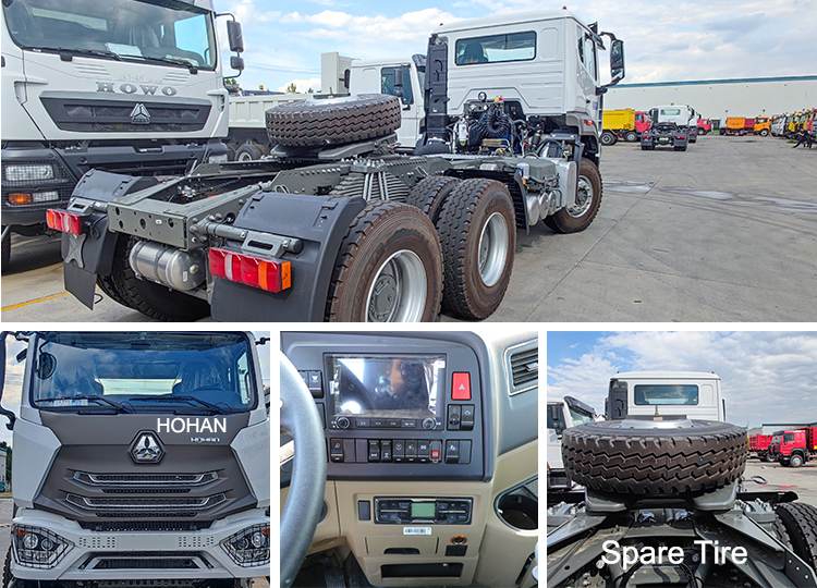 6x4 Sinotruk Hohan N7 Tractor Truck for Sale in Mexico