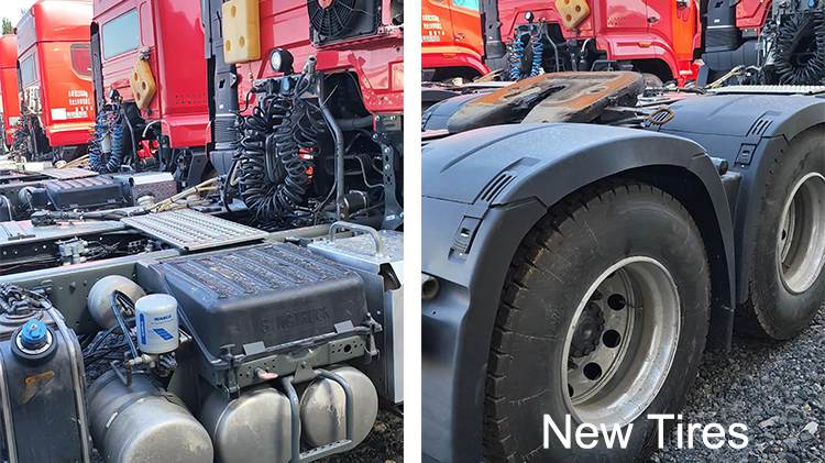 Used Construction Trucks Sinotruk Hohan 6x4 Tractor Truck for Sale in Jamaica
