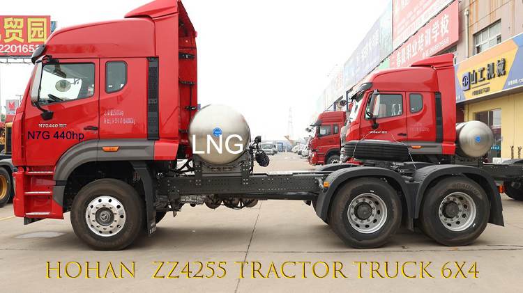 Used Sinotruk Hohan ZZ4255 Tractor Truck Price in Nigeria
