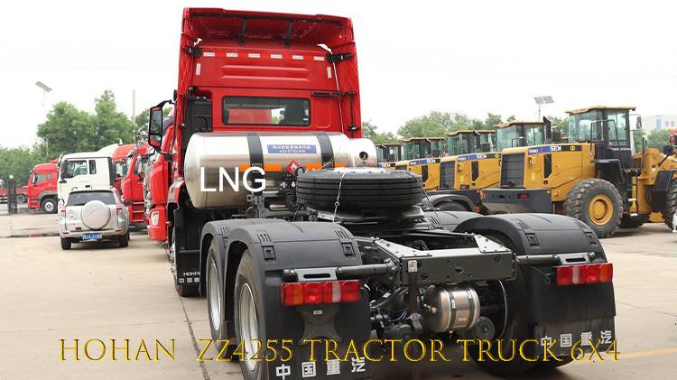 Used Sinotruk Hohan ZZ4255 Tractor Truck Price in Nigeria
