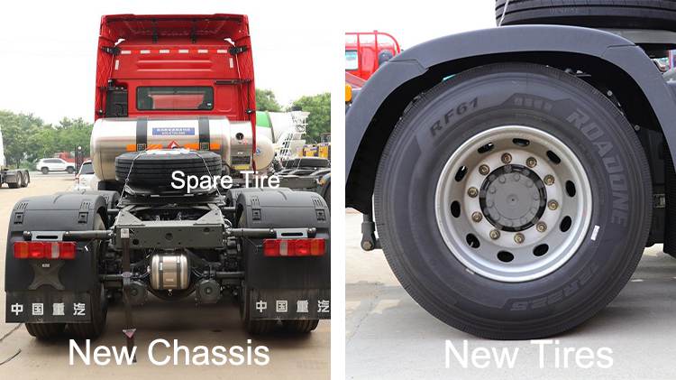 Used Sinotruk Hohan ZZ4255 Tractor Truck Price in Nigeria