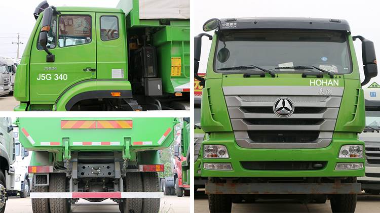 6x4 Sinotruk Hohan 340hp Dump Truck for Sale in Philippines