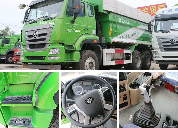 6x4 Sinotruk Hohan 340hp Dump Truck for Sale in Philippines