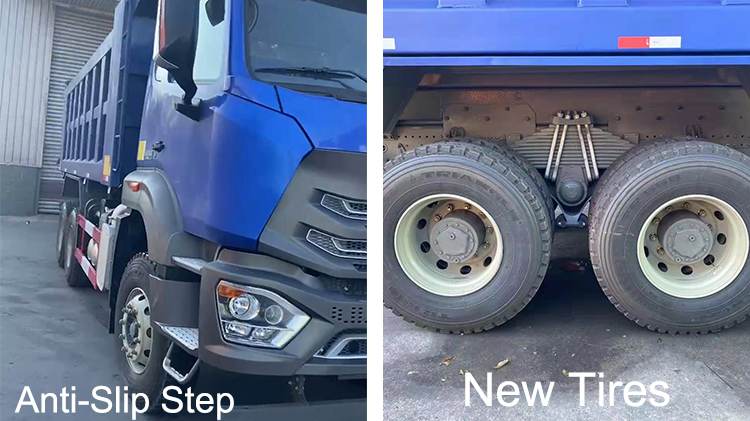 Cnhtc Sinotruk 6x4 Hohan Tipper Truck Price in Trinidad