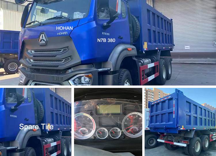 Cnhtc Sinotruk 6x4 Hohan Tipper Truck Price in Trinidad
