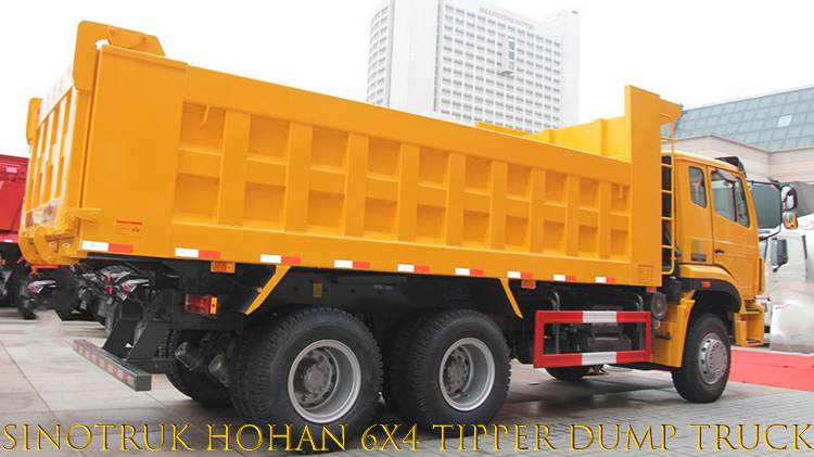 Sinotruk Hohan Truck 6x4 Tipper Dump Truck Price in Gambia