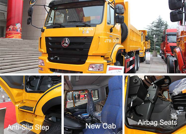 Sinotruk Hohan Truck 6x4 Tipper Dump Truck Price in Gambia
