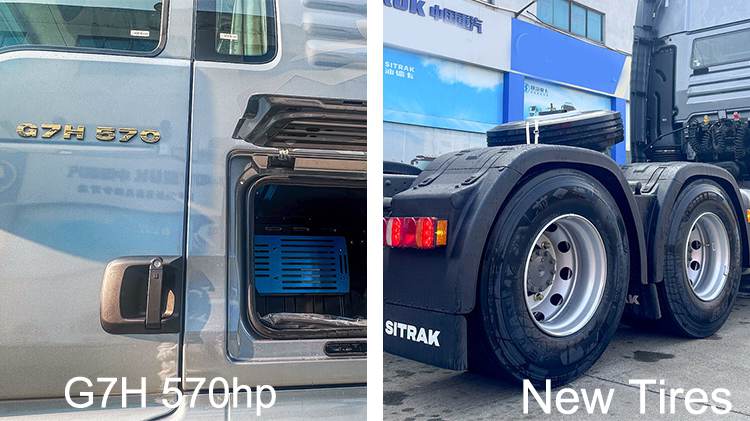 Sinotruk Sitrak G7H Used Sinotruk Sitrak 6x4 Tractor Truck Price in China
