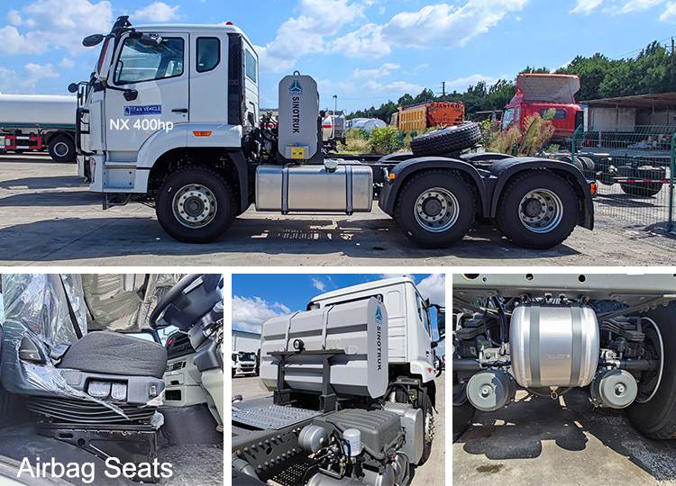China Howo NX 400 Tractor Truck Used Sinotruk Howo NX 6x4 Tractor Truck RHD