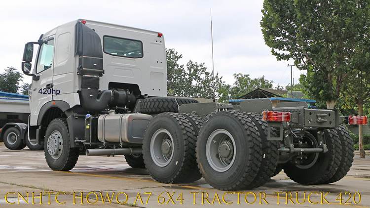Used Sinotruk Howo A7 Tractor 420hp Cnhtc Howo A7 6x4 Tractor Truck for Sale in Ghana 