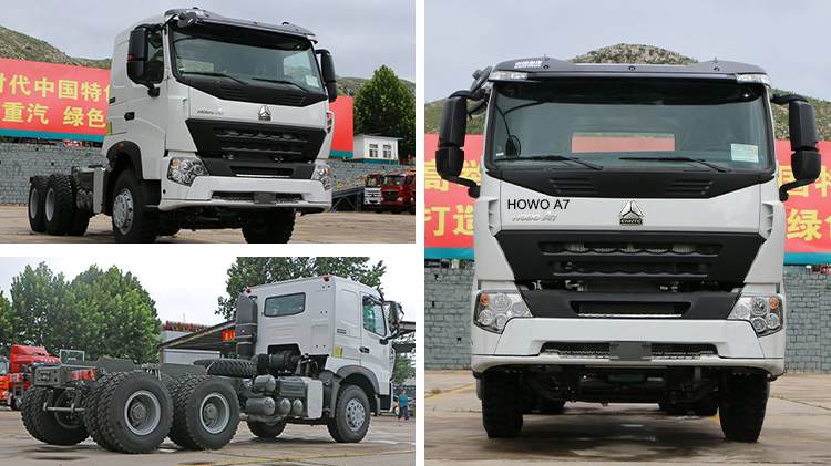 Used Sinotruk Howo A7 Tractor 420hp Cnhtc Howo A7 6x4 Tractor Truck for Sale in Ghana 