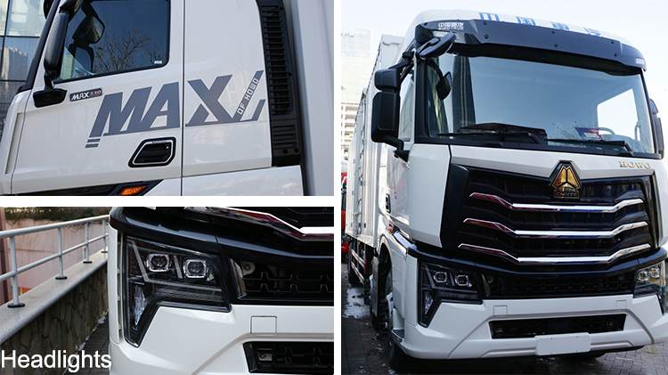Used Howo Max Euro 2 Cargo Van Box Truck for Sale in Cameroon