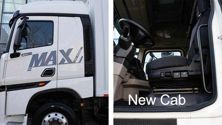 Used Howo Max Euro 2 Cargo Van Box Truck for Sale in Cameroon