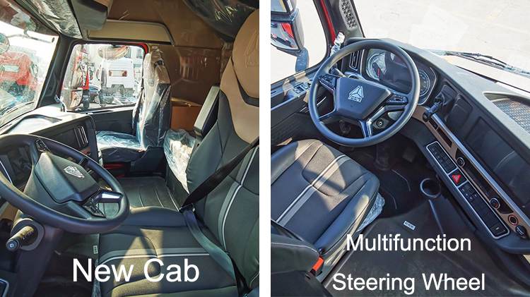 Howo TH7 Second Hand Sinotruk Howo 8x4 Cargo Van for Sale in Djibouti