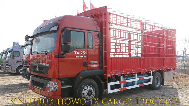 Howo TX Cargo Truck Used Sinotruk Howo Cargo 4x2 for Sale in Ghana