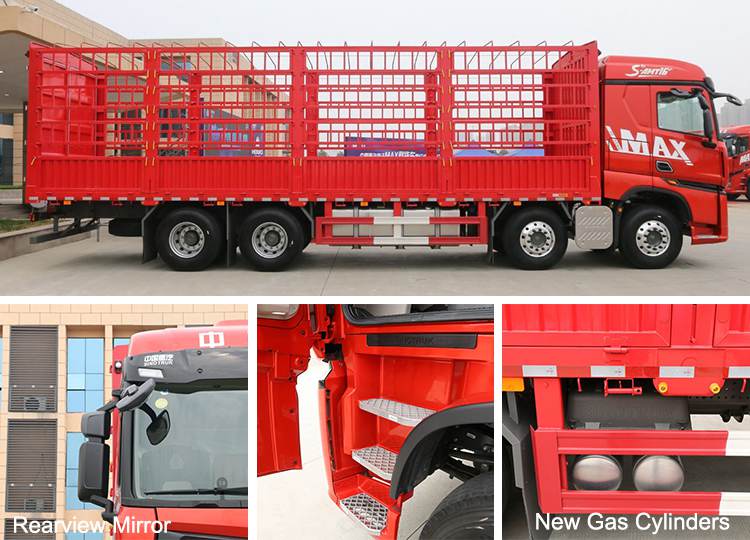 Used Cargo Trucks Sinotruk Howo Max 8x4 Cargo Truck Price in Dakar