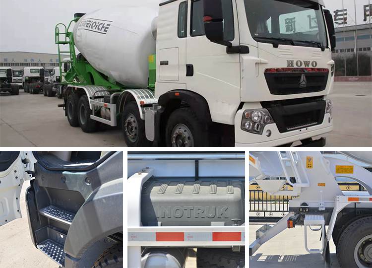340hp Sinotruk Mixer Truck Howo 8x4 Second Hand Concrete Mixer for Sale in Mali