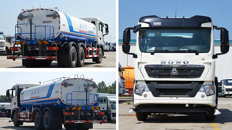 Sinotruk Howo 6x4 Water Tank Truck 2nd Hand Water Tanker for Sale in Mali