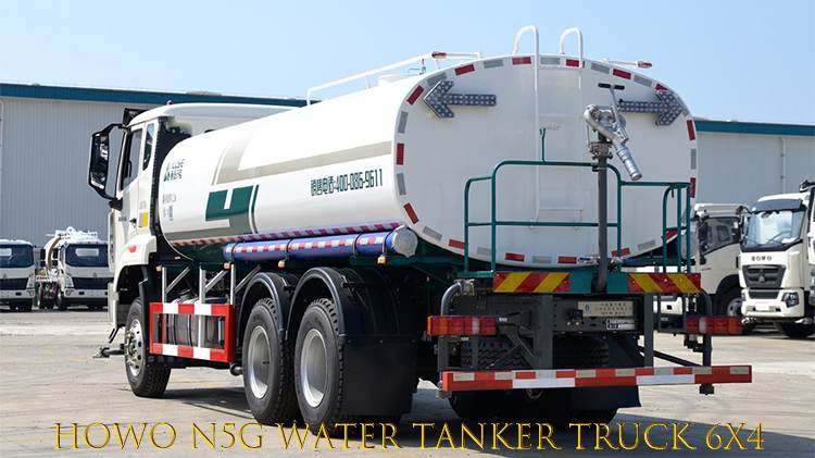Used Howo Water Tanker Truck 6x4 for Sale in Zimbabwe