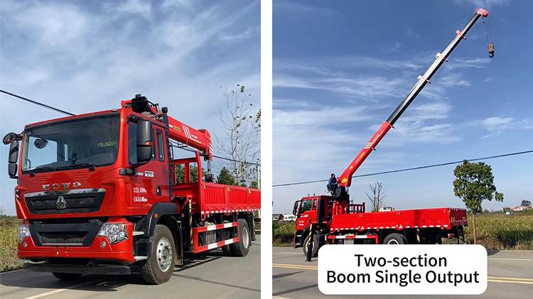 Second Hand Sinotruk Howo Tx7 8 Ton Crane Truck for Sale in Portugal