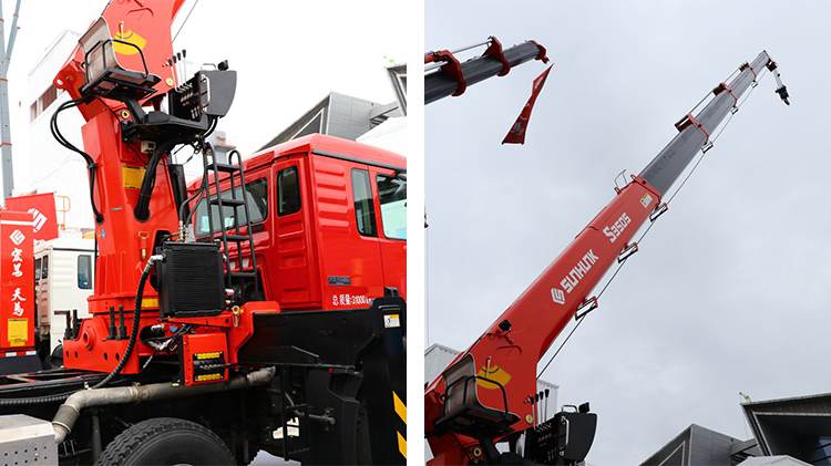 Sinotruk Howo 8x4 Crane Truck Used Howo TX 14 Ton Crane Truck for Sale in Maputo