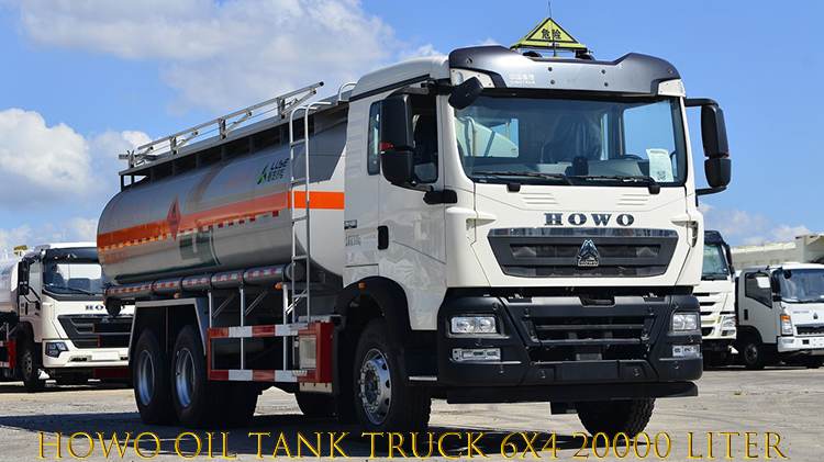 Sinotruk Howo Second Hand Oil Tank Truck 6x4 20000 Liter for Sale in Zimbabwe