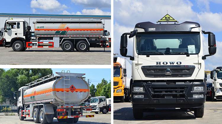 Sinotruk Howo Second Hand Oil Tank Truck 6x4 20000 Liter for Sale in Zimbabwe