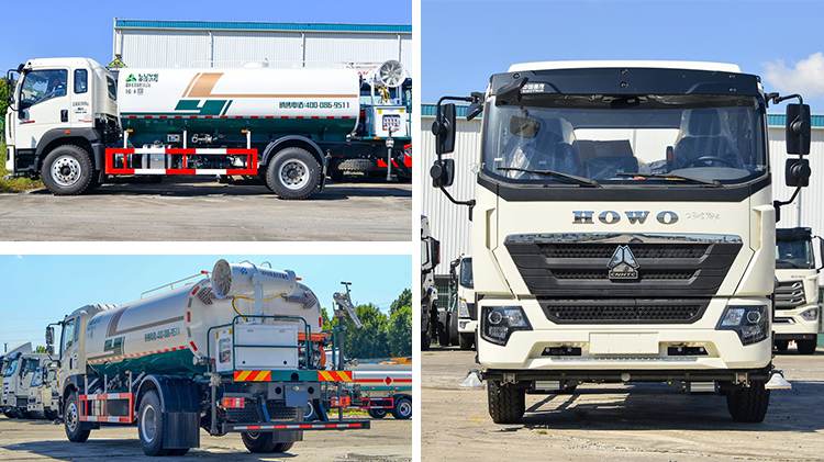 Used Sinotruk Howo 220hp 4x2 Water Tanker Truck 10000 Liters Price in Somalia