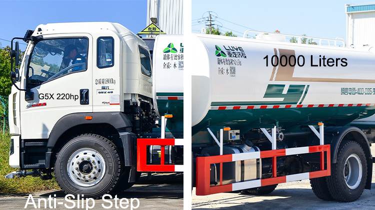 Used Sinotruk Howo 220hp 4x2 Water Tanker Truck 10000 Liters Price in Somalia
